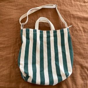BAGGU DUCK BAG TOTE STRIPED